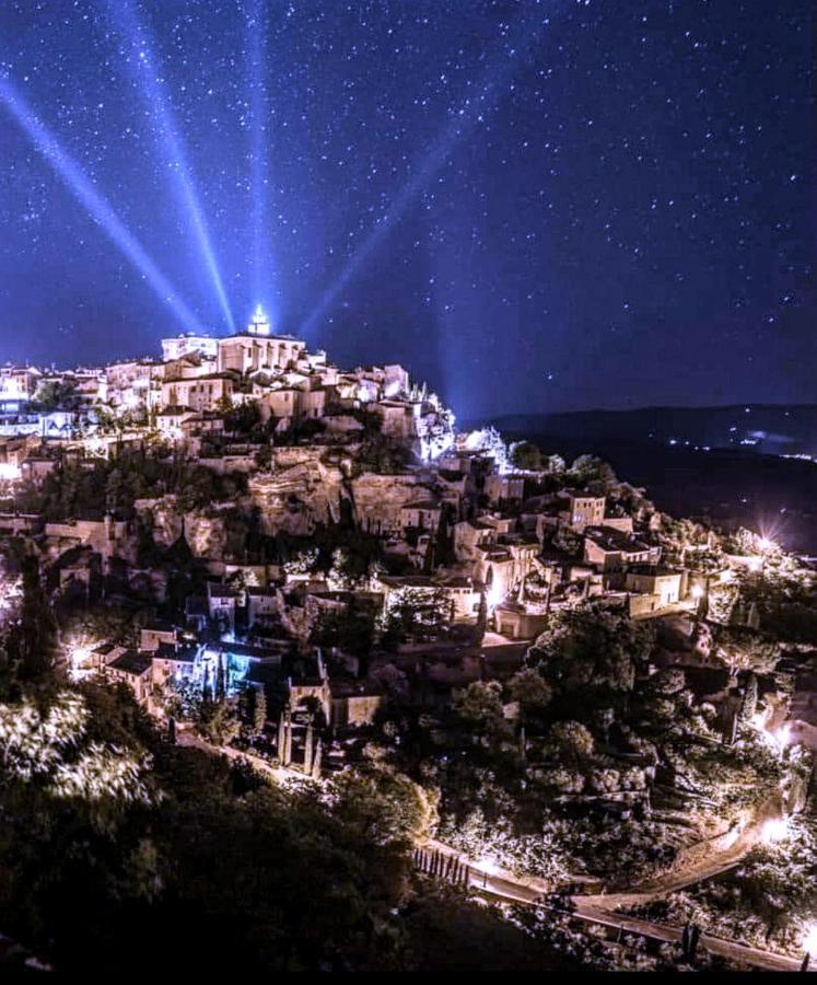 Le Bonheur Villa Gordes Exteriör bild