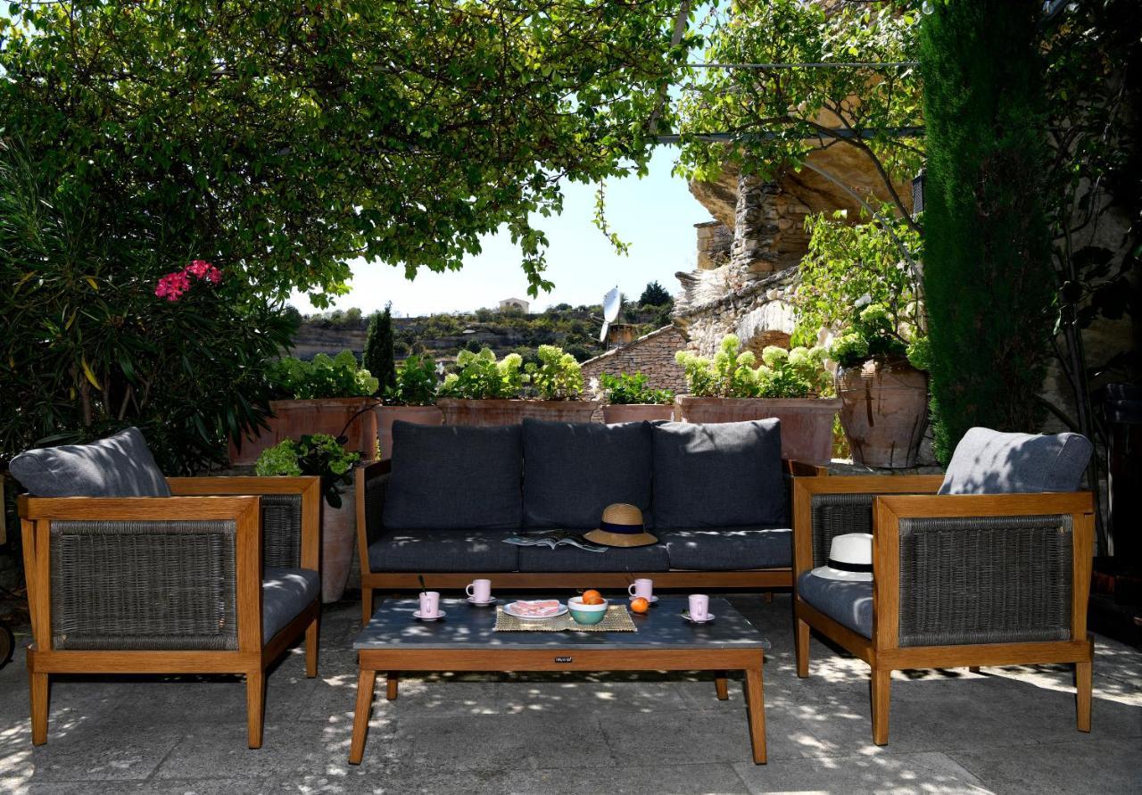 Le Bonheur Villa Gordes Exteriör bild