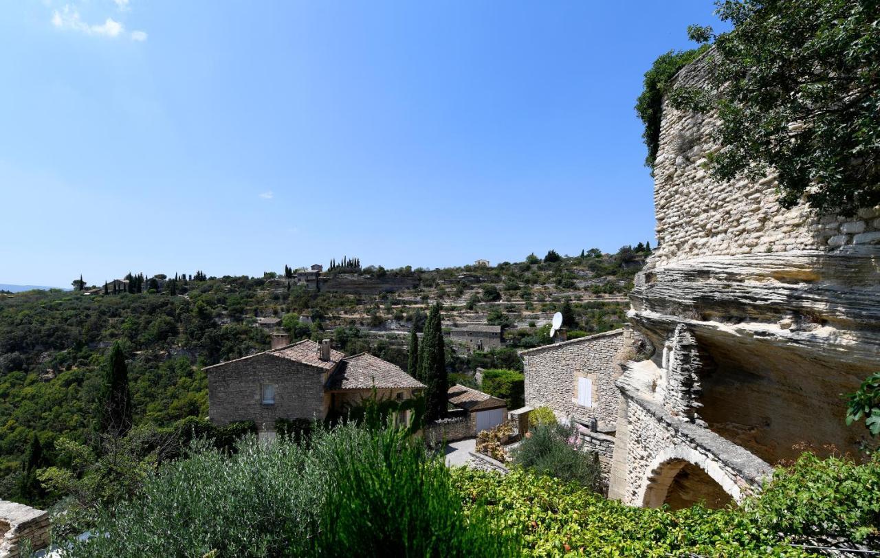Le Bonheur Villa Gordes Exteriör bild