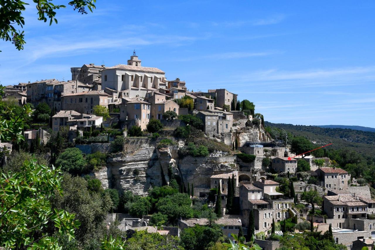 Le Bonheur Villa Gordes Exteriör bild