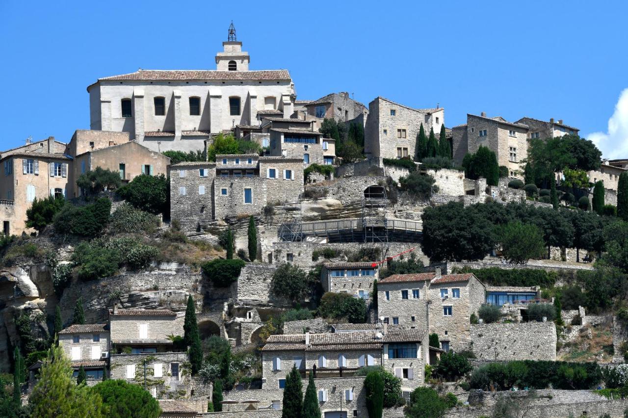 Le Bonheur Villa Gordes Exteriör bild