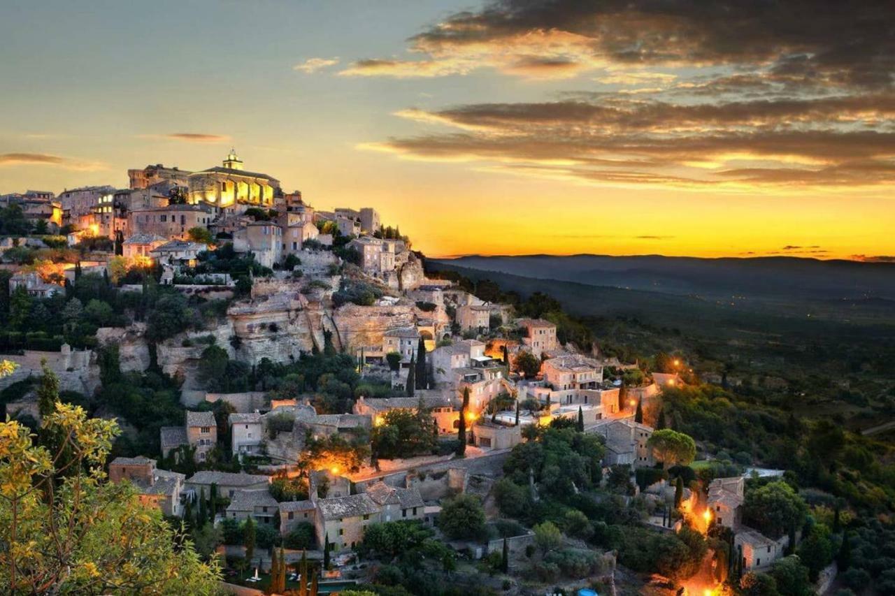 Le Bonheur Villa Gordes Exteriör bild
