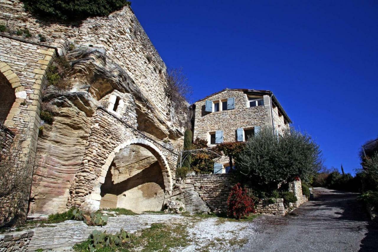 Le Bonheur Villa Gordes Exteriör bild